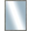 DANTIK - Zrkadlo v rámu, rozmer s rámom 50x70 cm z lišty Anversa piccola strieborná (3148)