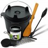 Liatinový hrniec s príslušenstvom Outdoorchef - 5.7L (s nožičkami)