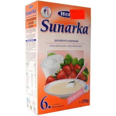 Sunarka jogurtová s jahodmi 225 g