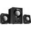 Genius reproduktory SW-2.1 300, 2.1, 10W, čierne, regulácia hlasitosti