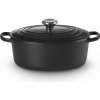 Le creuset Signature hrniec oválny 31cm Farba: Čierna
