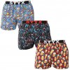 3PACK pánske trenky Styx art športová guma viacfarebné (3B18456) M