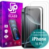 AppleMix Tvrdené sklo JP Long Pack pre Apple iPhone 16 Pro Max - číre - sada 3 ks + aplikátor