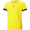 Puma TEAMRISE JERSEY JR Detské tričko, žltá, 176