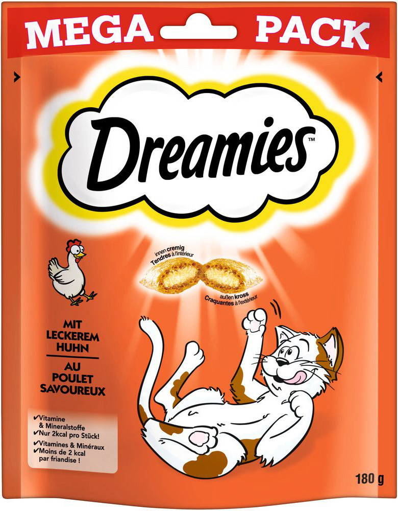 Dreamies Cat Treats kura 180 g