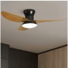 Brilagi Brilagi-LED stmievateľný stropný ventilátor LED/30W/230V 3000-6500K čierna/hnedá BG1610 + záruka 3 roky zadarmo + záruka 3 roky zadarmo