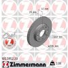 Brzdový kotúč ZIMMERMANN 185.3952.20