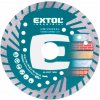 EXTOL INDUSTRIAL Kotúč rezný diamantový Turbo Grind Cut, suché a mokré rezanie Priemer a číslo: 125x2,2mm, 8703062