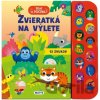 Stlač a počúvaj: Zvieratká na výlete - Anna Casalis