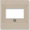 Kryt zásuvky USB/HDMI/VGA/repro macchiato Levit (ABB)
