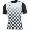 Joma Futbalový dres T-SHIRT FLAG BLACK-WHITE S/S Veľkosť: 6XS/5XS