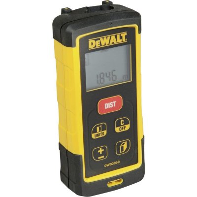 DEWALT DW03050 laserový diaľkomer Rozsah merania (max.) 50 m; DW03050-XJ