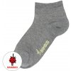 Dospelé bambusové ponožky Troya - 43-46 / šedý melír
