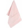 Bellatex Froté uterák s výšivkou Babička ružová, 50 x 100 cm