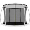 INLEA Vnútorná ochranná sieť na trampolínu ULTIMATE Jump s celkovým priemerom 250 cm na 6 tyčí - čierna