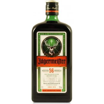 Jägermeister 35% 0,7 l (čistá fľaša)