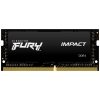 Kingston FURY Impact - 8 GB - 1 x 8 GB - DDR4 - 3200 MHz - 260-pin SO-DIMM - Čierna