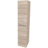 Mereo, Mereo Mailo, kúpeľňová skrinka vysoká 170 cm, chróm madlo, Multidecor, Dub Kronberg svetlý, MER-CN594LPDKRS