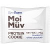 GymBeam MoiMüv Protein Cookie čučoriedka a biela čokoláda 75 g