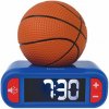 Budík s nočným 3D svetlom Basketball
