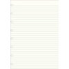 Filofax náhradné listy do zápisníkov A5 - linkované