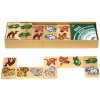 MIK TOYS Domino Zoo - dřevěné