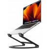TwelveSouth stojan Curve Flex pre MacBook - Black Aluminium