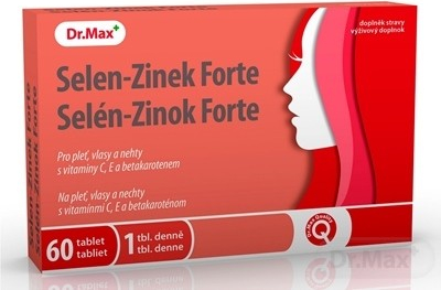 Dr.Max Selén Zinok Forte 60 tabliet od 10,99 € - Heureka.sk