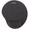 Podložka pod myš ergonomická gélová Natec Marmot, čierna, 245x225 mm NPF-0783