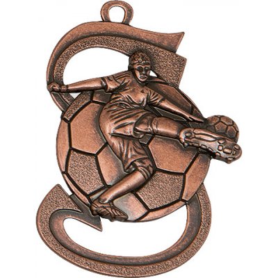 Sabe Futbalová medaile bronzová UK 40 x 60 mm