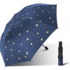 Dámsky skladací dáždnik so srdiečkami Tmavo Modrý Carla 22090507253927617s1