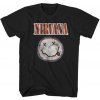Nirvana tričko Distressed Logo Čierna S
