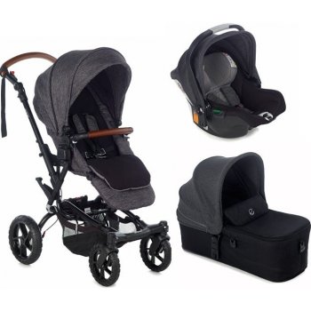 JANÉ kombinovaný Crosswalk R + Micro + Koos i-size R1 Cold Black 2020