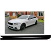 KITT Side Decals Sticker Vinyl Matte Black suitable for BMW 5 Series F10 F11 (2011-Up) M-Performance Design