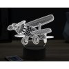 Beling 3D lampa,kids plane,16 farebná ULA51