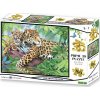 PRIME 3D Puzzle Jaguári pri bazéne 3D 100 dielikov