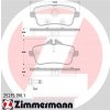Sada brzdových platničiek kotúčovej brzdy ZIMMERMANN 25215.190.1