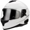 Moto prilba SENA Outride s integrovaným headsetom Shine White lesklá biela - S (55-56)