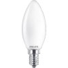 Philips LED 27217000 LED En.trieda 2021 F (A - G) E14 4.3 W = 40 W teplá biela (Ø x d) 3.5 cm x 9.7 cm 3 ks; 27217000