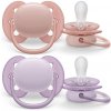 Dojčenský cumlík Ultrasoft Premium Avent 0-6 miesacov 2 ks dievča