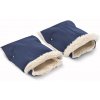 Rukávniky na kočík SENSILLO MUFF 2ks 45 x 21 CM tmavo modrá