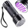 Baterka s UV LED diódou, detektor, tester jantáru a moču