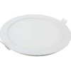 V-TAC LED vstavaný panel s napájacím zdrojom, 6W, 490lm, okrúhly Farba svetla: Teplá biela