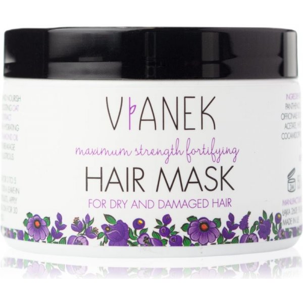Vlasová regenerácia Vianek Maximum Strenght Fortifying maska pre suché a poškodené vlasy 150 ml