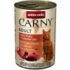 Animonda Carny Adult - kura, morka a kačacie srdcia 400g