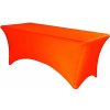 TENTino Elastický poťah na skladací stôl 180-183x76 cm VIAC FARIEB Farba obrusu: ORANŽOVÁ / ORANGE