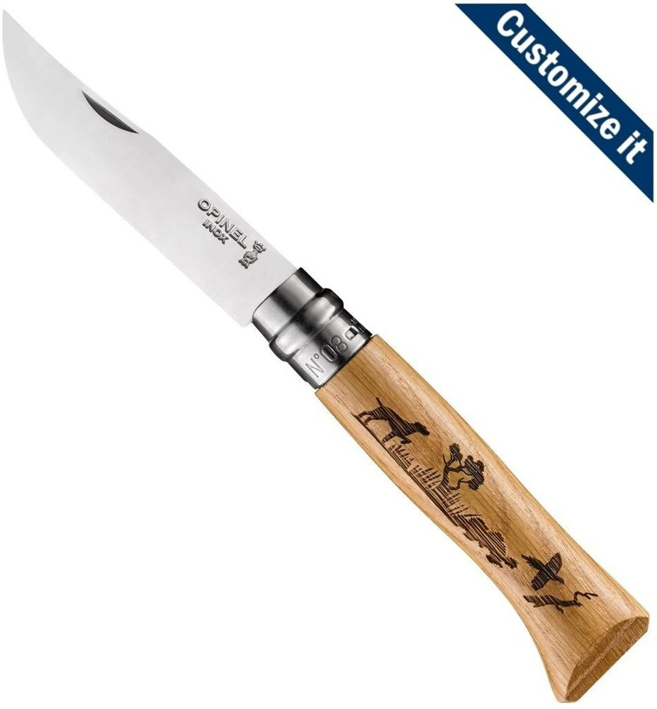 OPINEL VRI N°08 Inox Animalia 2019 motiv Dog