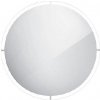 Nimco Zrkadlá - Zrkadlo s LED s osvetlením, priemer 60 cm, hliník ZP 24000R