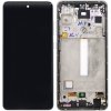 LCD displej dotykové sklo Samsung Galaxy A52s 5G A528B (Service Pack) Fialový
