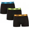3PACK pánske boxerky Puma čierne (701234187 006) S 120 dní na výmenu alebo vrátenie tovaru!